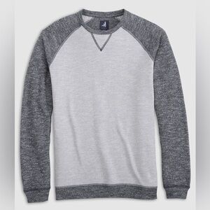 [M] JOHNNIE-O DAN COLORBLOCK CREWNECK Light Gray SWEATSHIRT JMKO3650